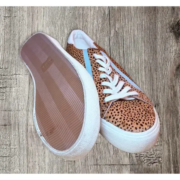 Madewell‎ low top leopard print sneakers. Women’s size 9. Men’s size 7.5 - Picture 4 of 5